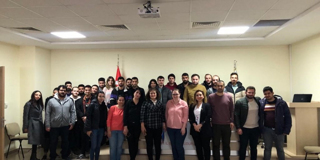 ADÜ’lü öğrenciler Aydın İl Sağlık Müdürlüğü’nün çalışmalarını inceledi