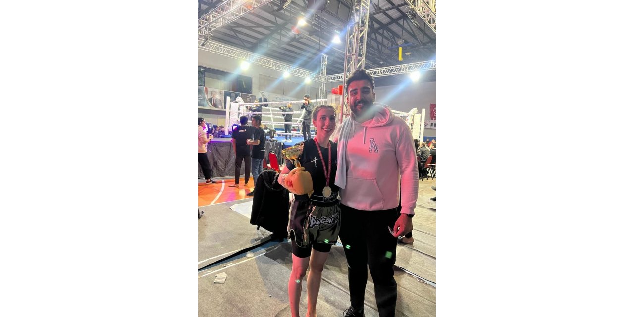 Kayserili milli sporcu depremzedeler için ringe çıktı