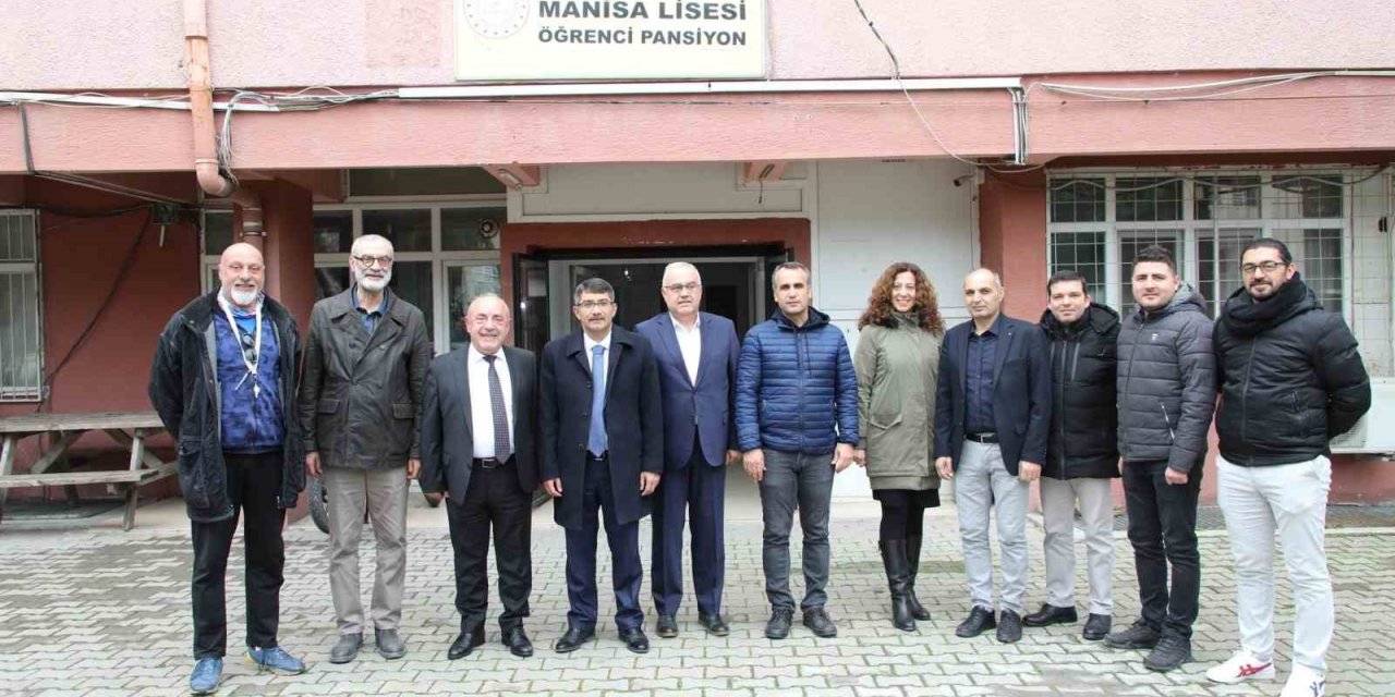 Manisa Lisesi’nden Başkan Çelik’e teşekkür