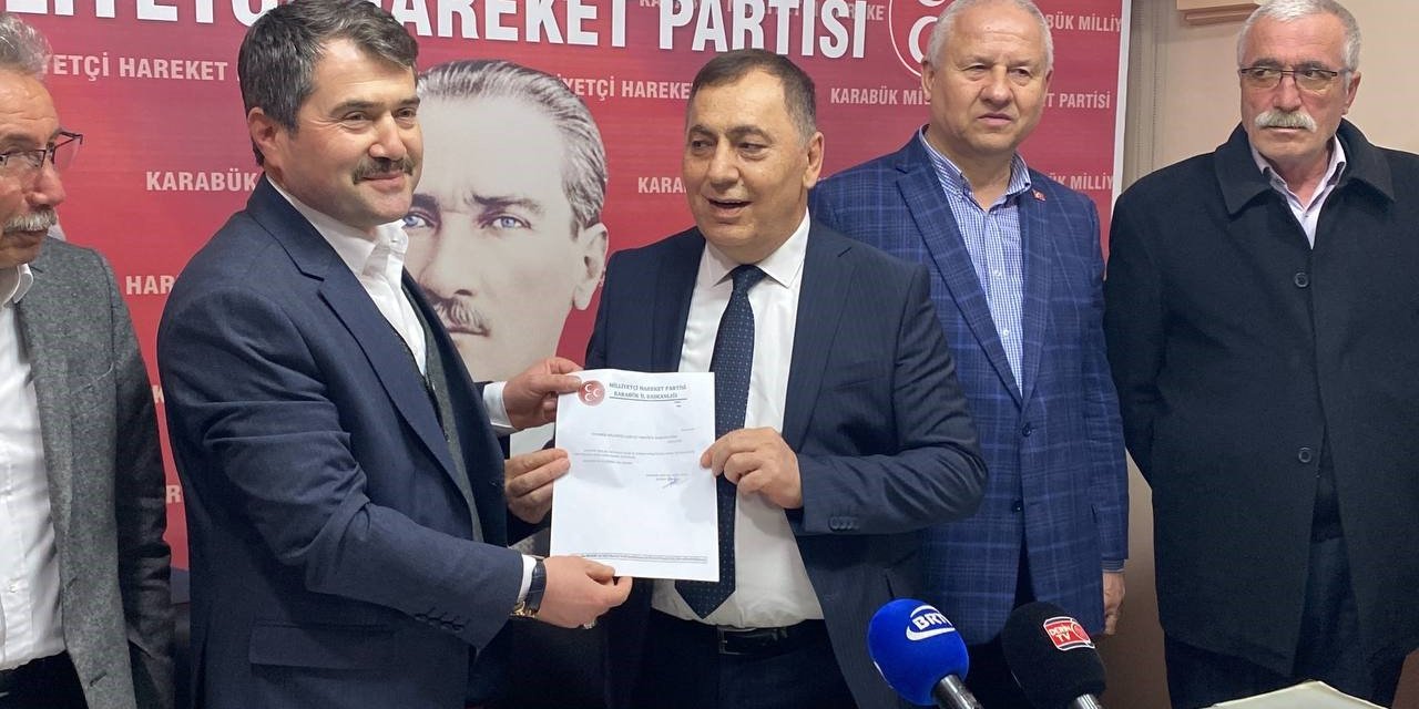 Karagül MHP’ye milletvekili aday adaylığı başvurusu yaptı