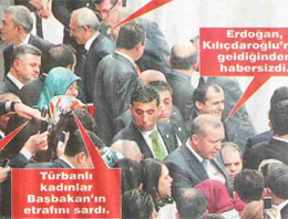 Birbirinin yüzüne bile bakmadılar