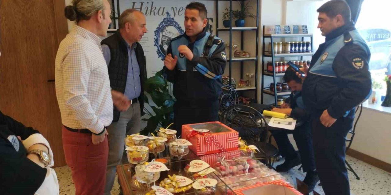 Zabıtadan kırsal bölgedeki iş yerlerine ruhsat denetimi