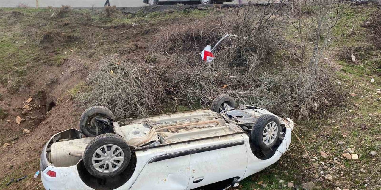 Tunceli’de trafik kazası: 3 yaralı