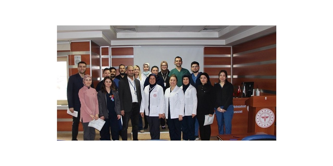 Kütahya Evliya Çelebi Hastanesinde Yoğun Bakım Hemşireliği eğitim programı