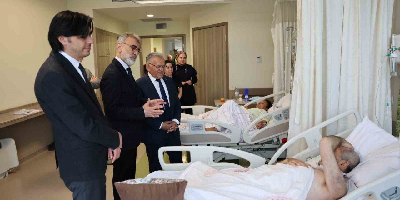 Büyükkılıç ve Yıldız’dan Depremzedelere Ziyaret