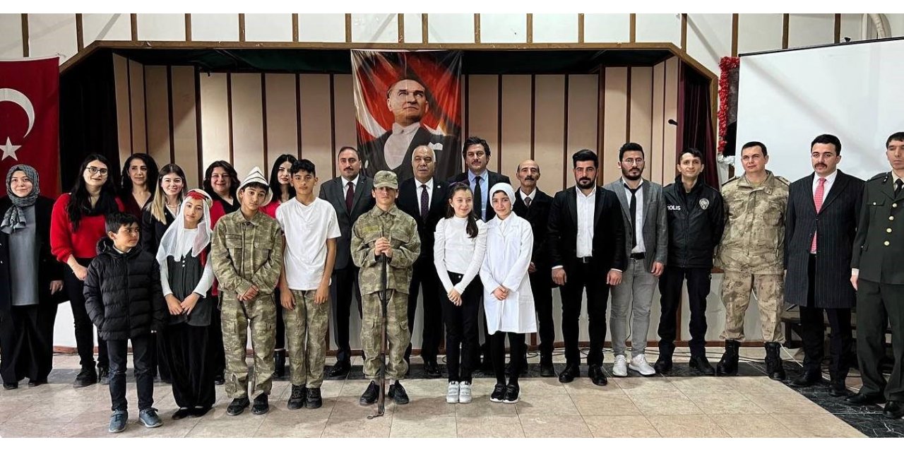 İliç’te Çanakkale Zaferinin 108. yıldönümü kutlandı