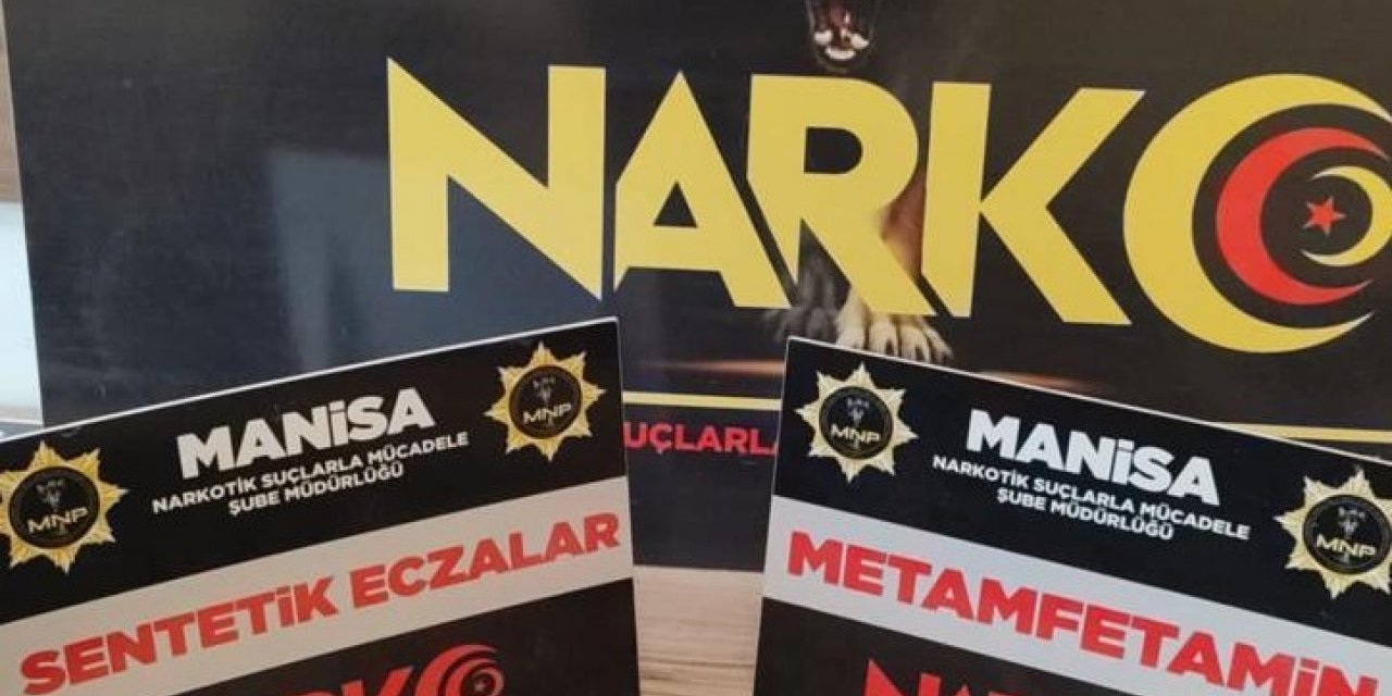 Manisa’da uyuşturucu operasyonu