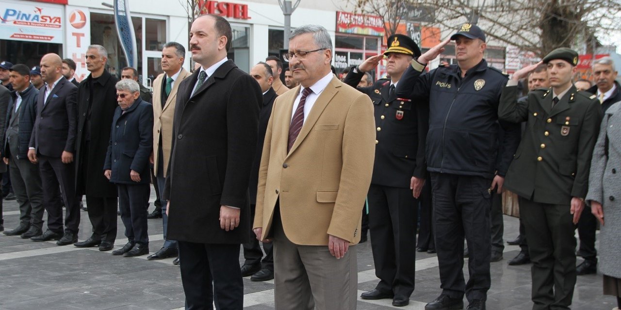 Malazgirt’te 18 Mart Şehitleri Anma Günü ve Çanakkale Zaferi’nin 108. yıldönümü