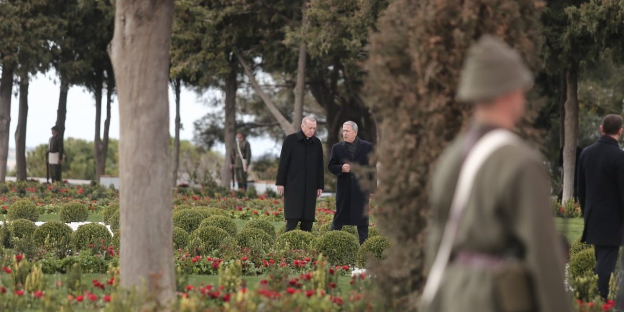 Cumhurbaşkanı Erdoğan Çanakkale’de