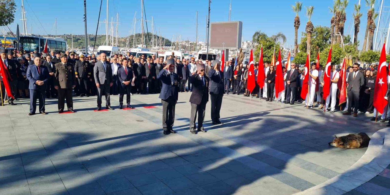 Bodrum’da Çanakkale Zaferi’nin 108. yılı kutlandı