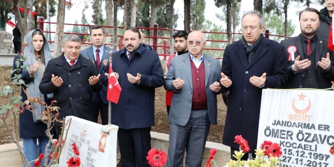 Çanakkale şehitleri Dilovası’nda dualarla anıldı