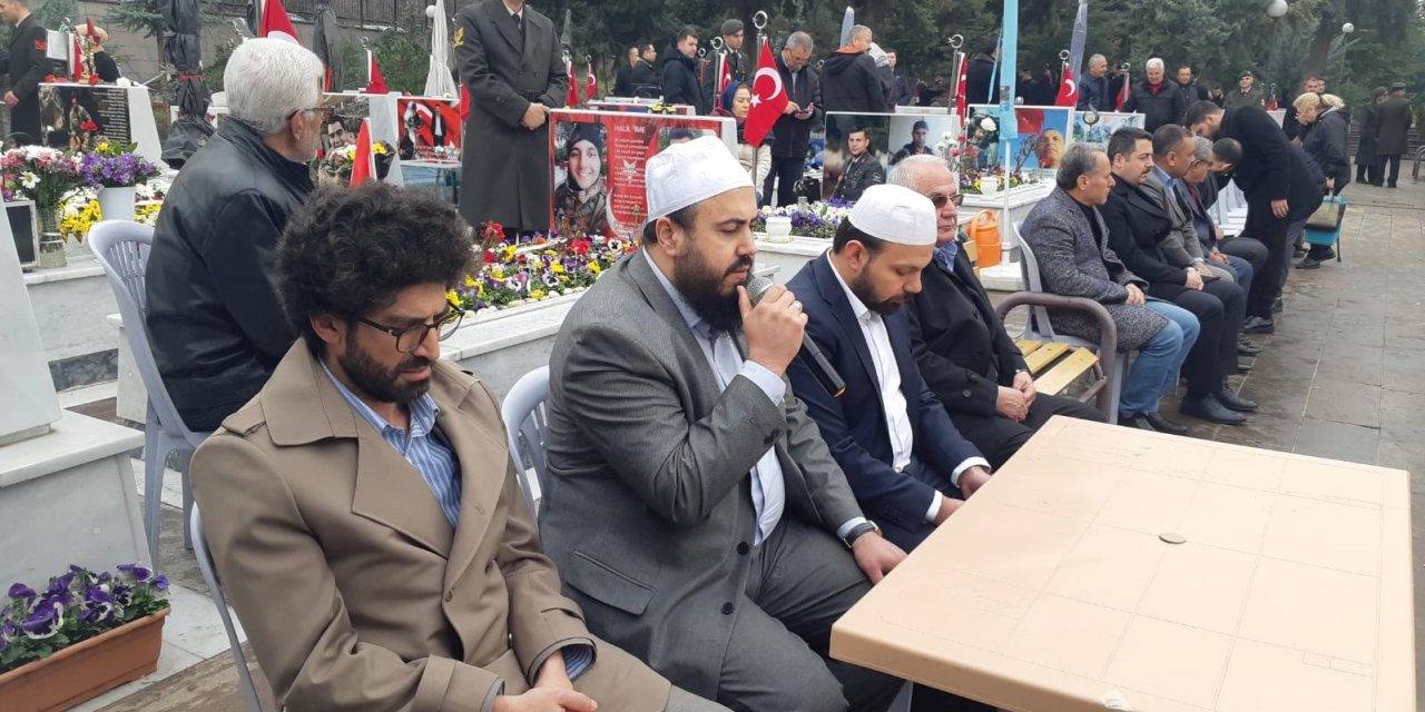 Ankara’da şehitler için tören düzenlendi