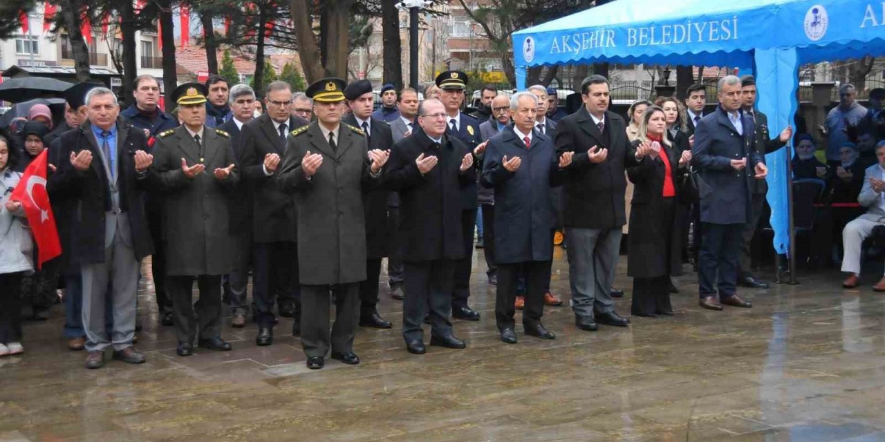 Akşehir’de Şehitleri Anma Günü etkinlikleri