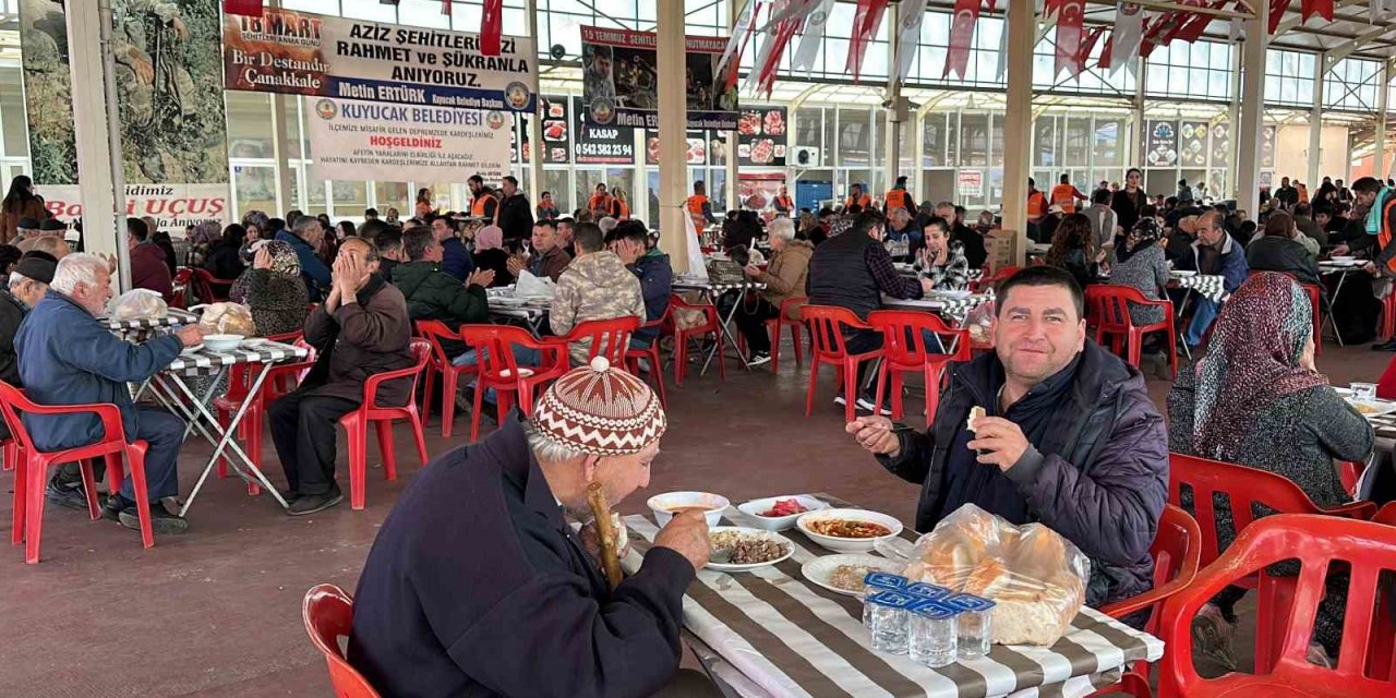 Pamukören’de şehitler için keşkek hayrı düzenlendi