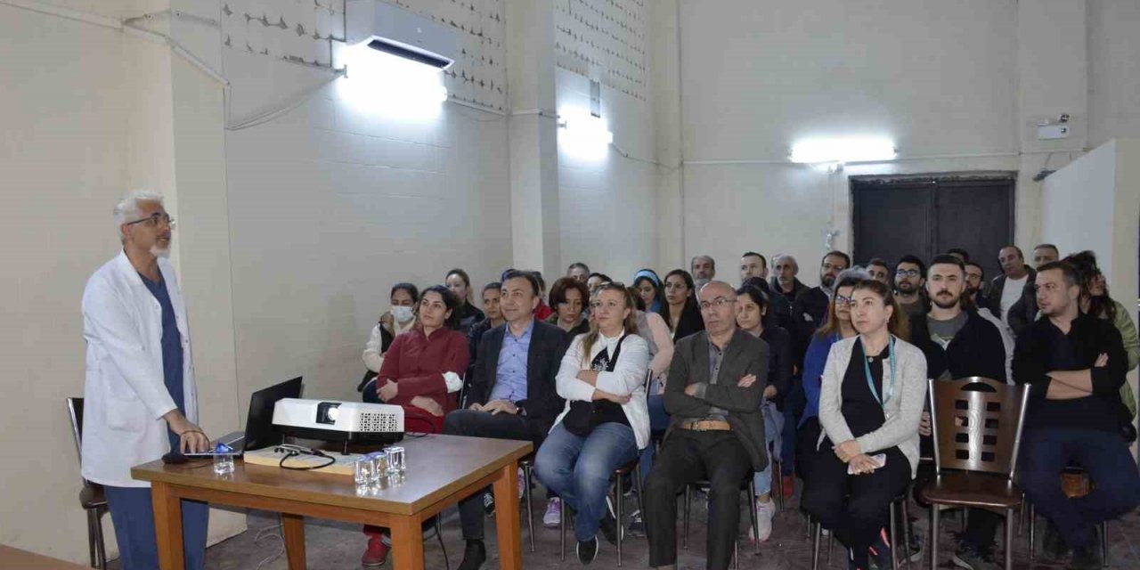 Aydın Devlet Hastanesi’nde himzet içi eğitimler sürüyor