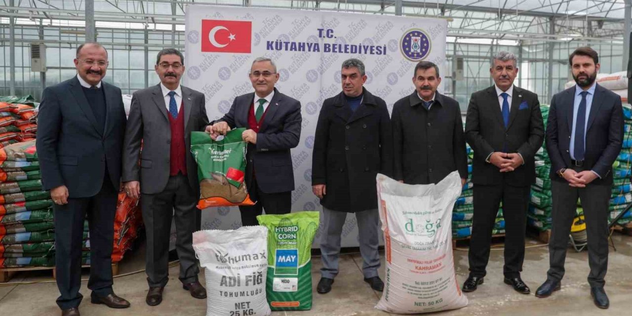 Belediyeden üreticiye tohum desteği