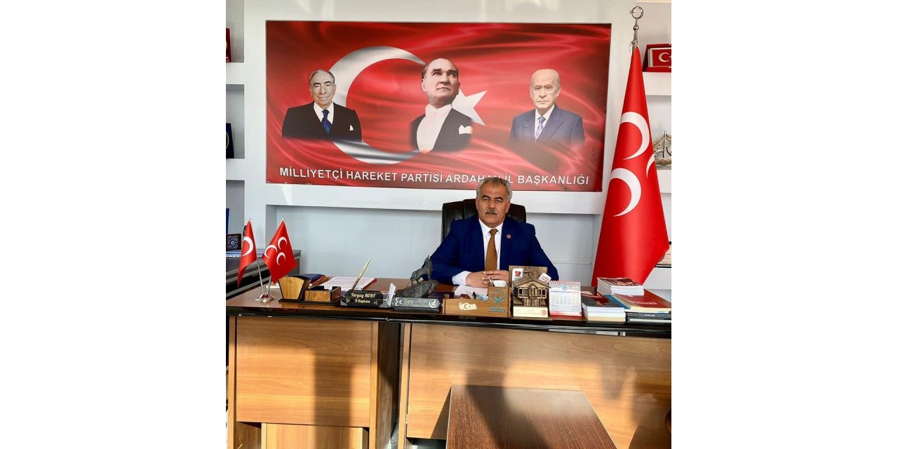 MHP Ardahan İl Başkanı Mert: "Hizmet için yola çıktık"