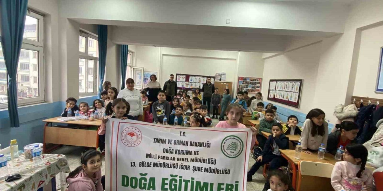 Iğdır’da öğrencilere “Kuraklık ve Suyun Kullanımı“ semineri