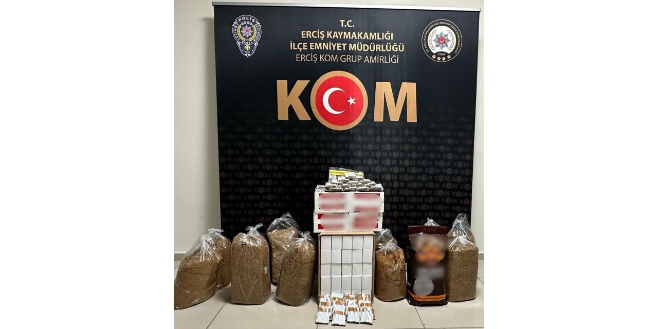 Van’da kaçakçılık operasyonu