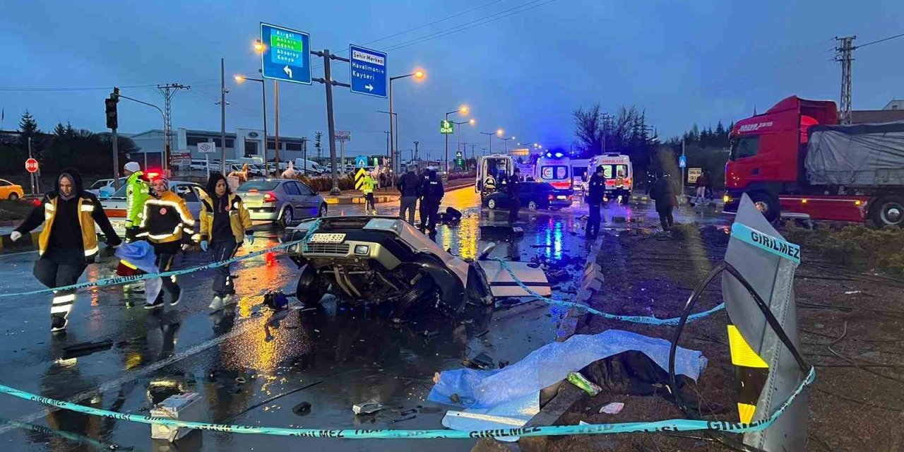 Nevşehir’deki feci kazanın kamera görüntüleri ortaya çıktı