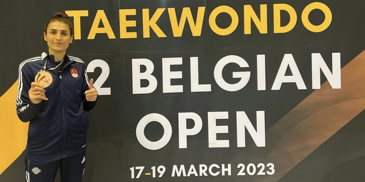 Bursa Büyükşehir Belediyesporlu Hatice Kübra İlgün Belçika’dan bronz madalyayla döndü