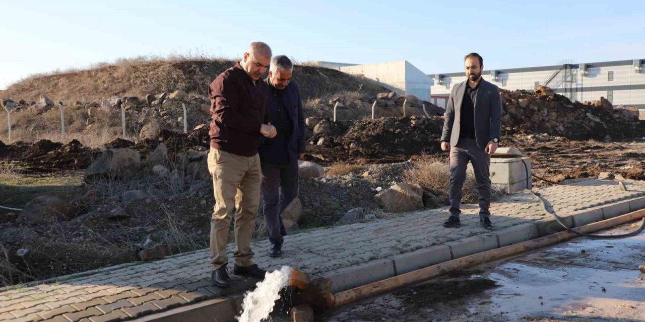 Tekstil İhtisas OSB’ye yeni sondaj kuyusu açıldı