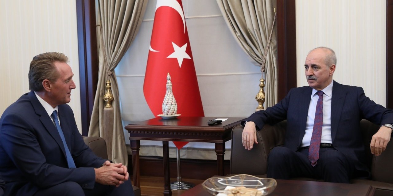 ABD Büyükelçisi Flake, AK Parti Genel Başkan Yardımcısı Kurtulmuş ile görüştü