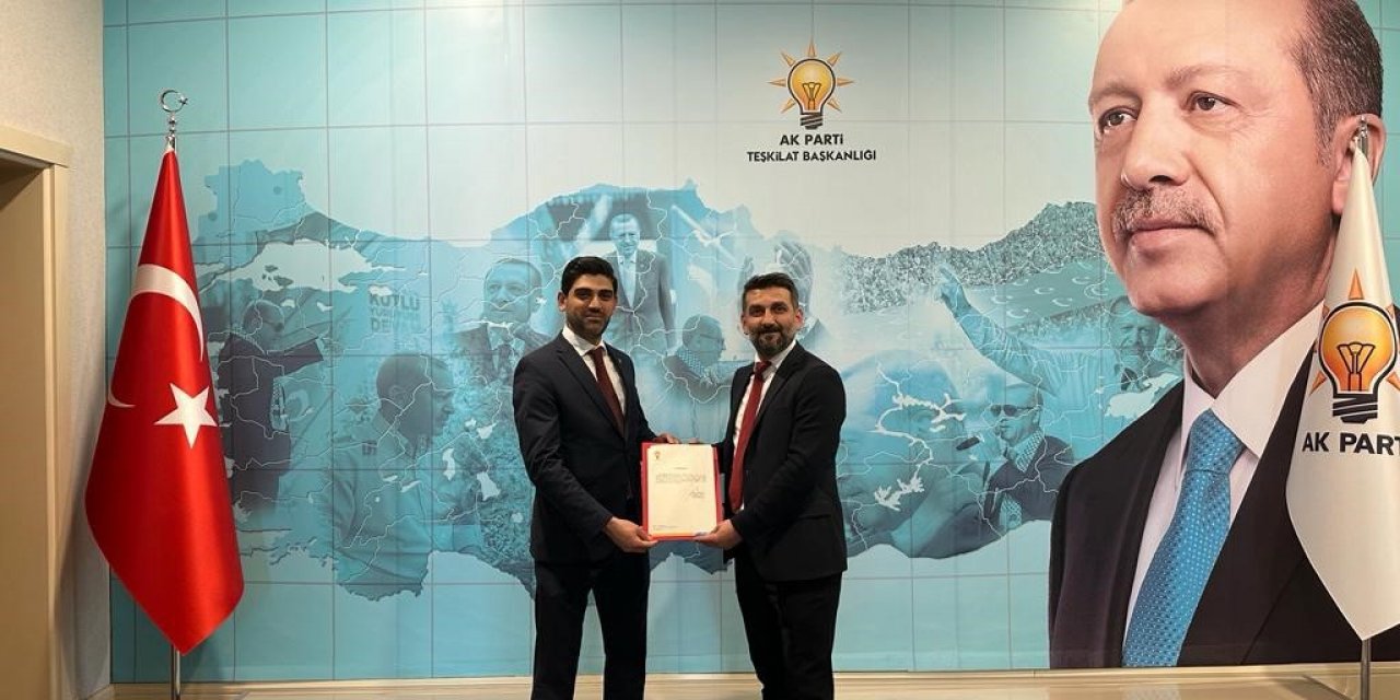 AK Parti Safranbolu ilçe başkanlığına Yasin Aydın atandı