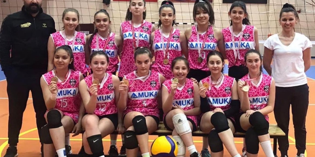 KVK Midi Kızlar’da İl Birincisi Oldu