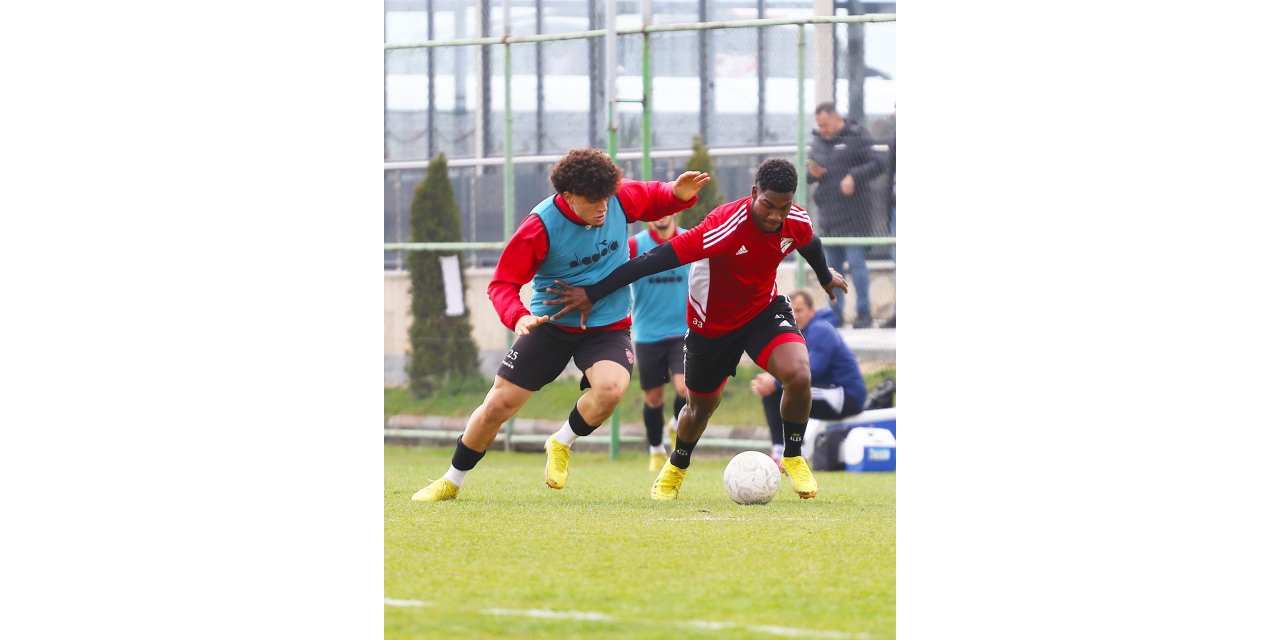 Boluspor, Denizlispor maçı hazırlıklarını sürdürdü