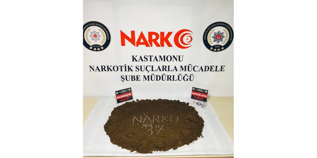 Yurtdışından getirdiği morfini Kastamonu’da satacaktı, yakayı ele verdi