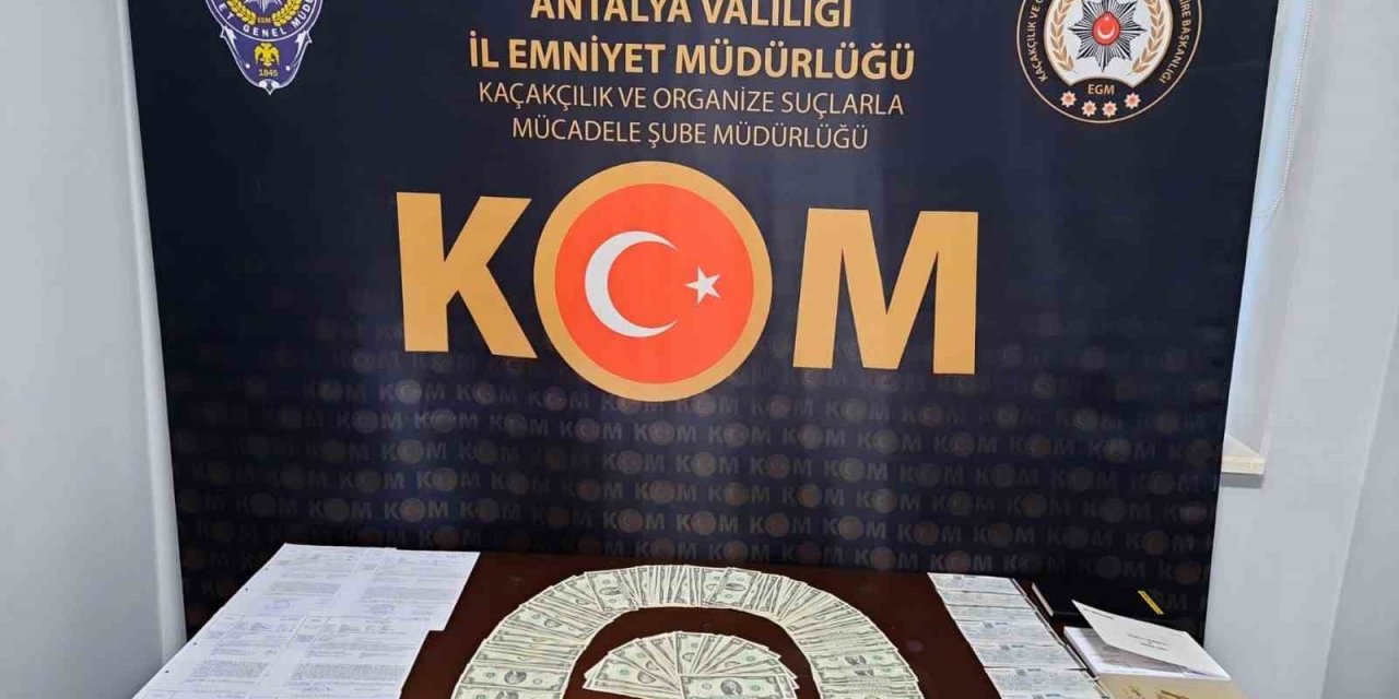 Antalya’da tefeci operasyonu: 6 tutuklama