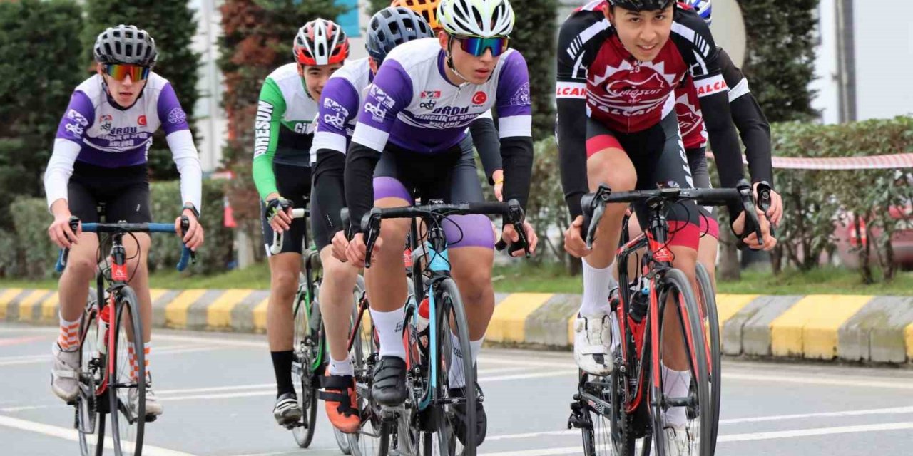 Trabzon’da bisiklet yarışları heyecanı yaşandı