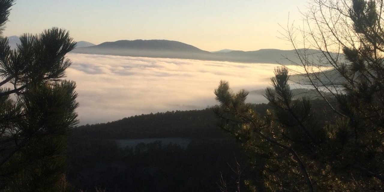 Mudurnu’da sis manzarası