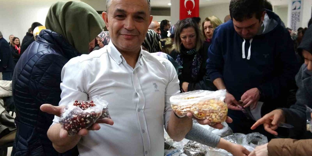 Ata tohumu takas etkinliği yoğun ilgi gördü
