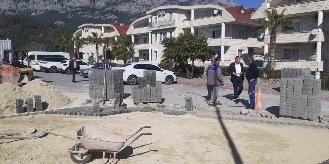 Kuzdere’de alt ve üst yapı çalışmaları