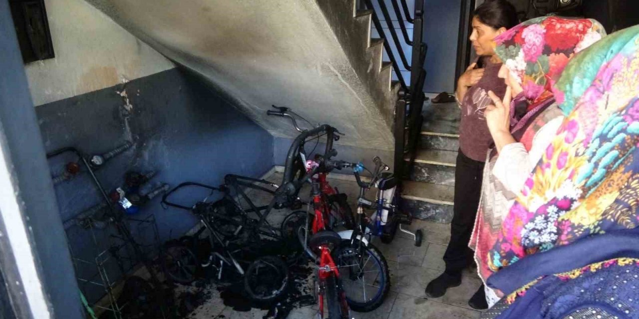 Yangın ihbarı 112, itfaiye ve polisi alarma geçirdi