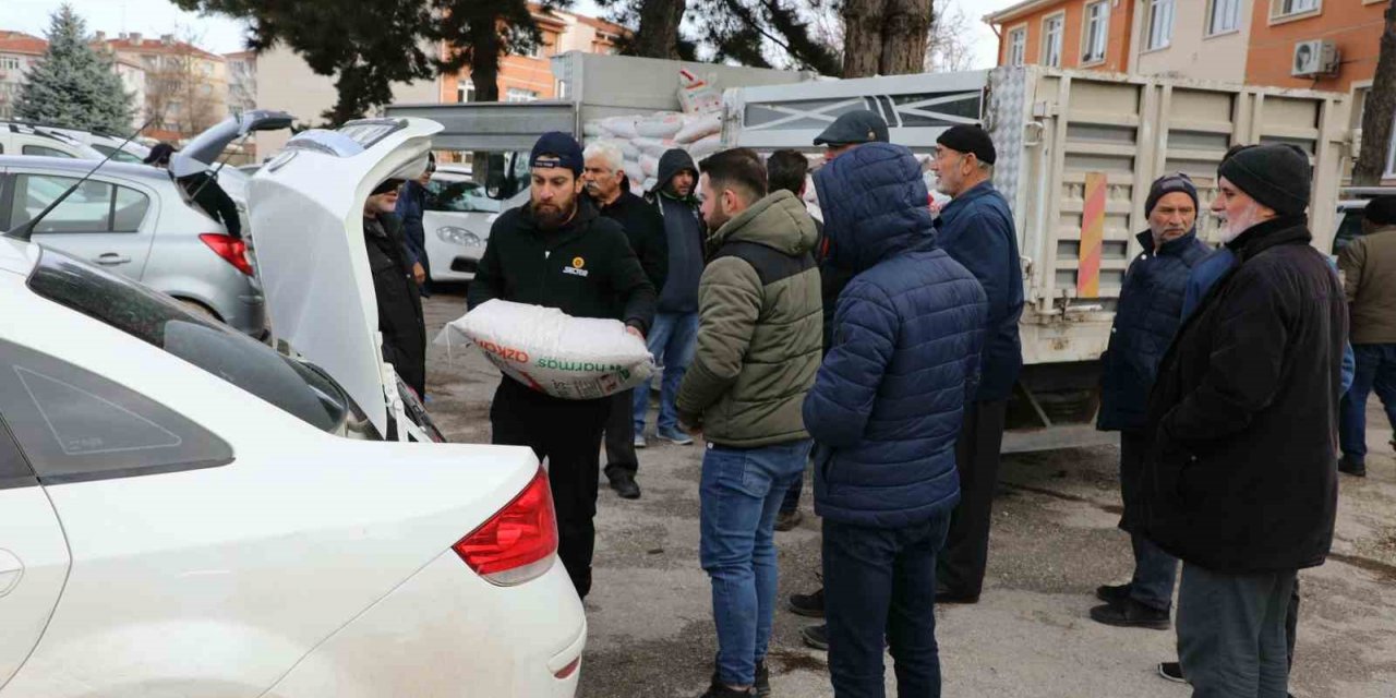 Tepebaşı ve Odunpazarı çiftçisine yüzde 50 hibeli tohum desteği