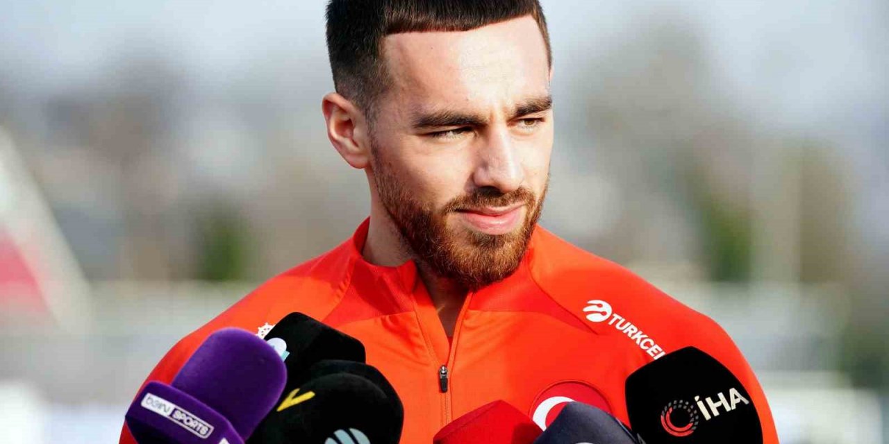 Orkun Kökçü: “Hedefimiz iyi futbol oynayarak Avrupa Şampiyonası’na katılmak”