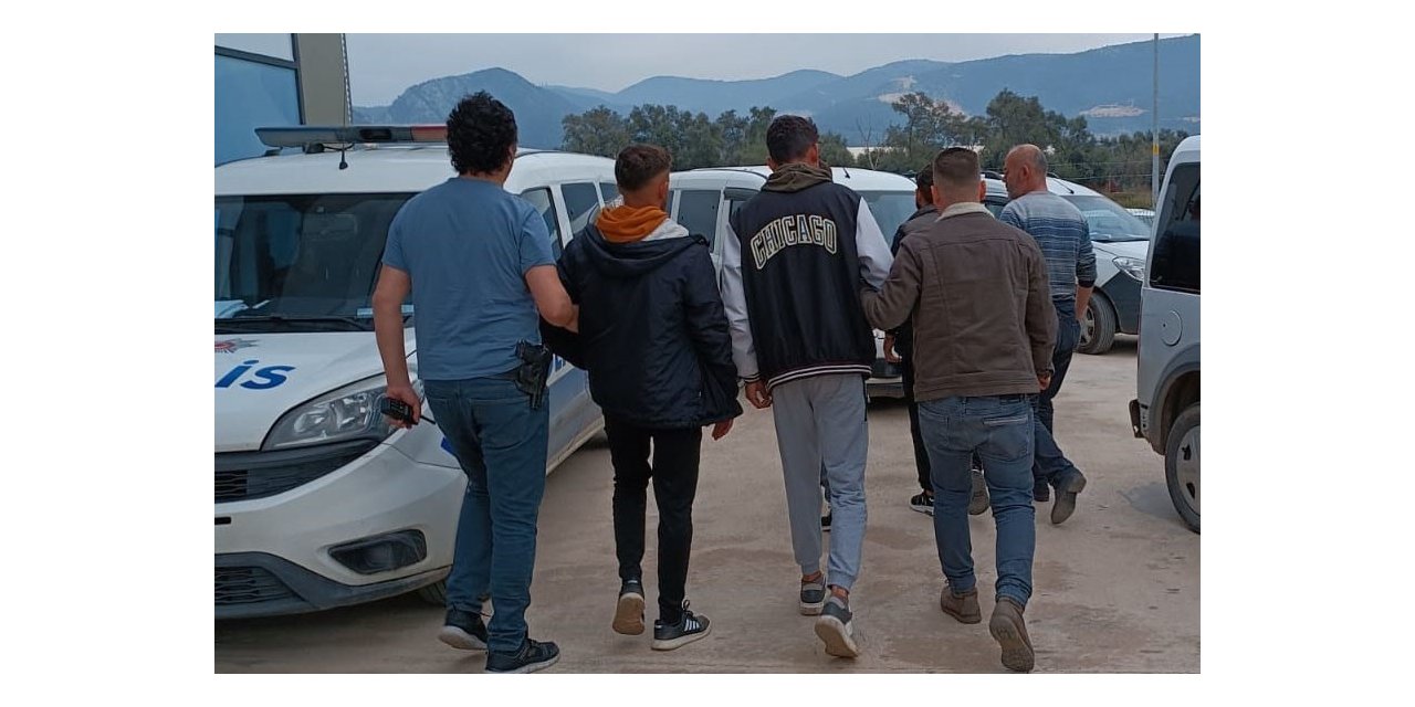 Maden sahasında şüphe üzerine yakalandılar