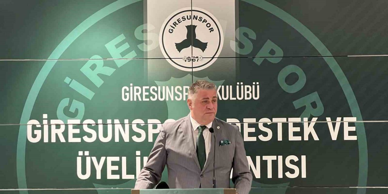 Giresunspor’da destek ve üyelik toplantısı yapıldı