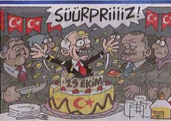 Hürriyet pastadan çıkarttı