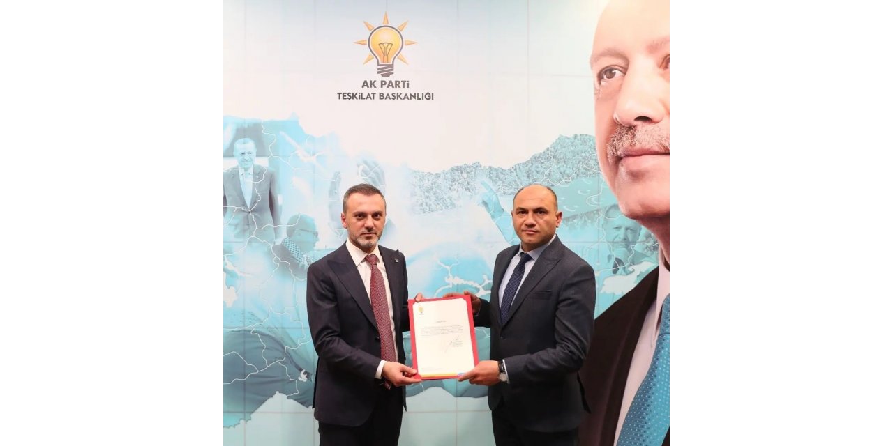 Çavdarhisar AK Parti İlçe Başkanı İsmail Kırçayır göreve başladı