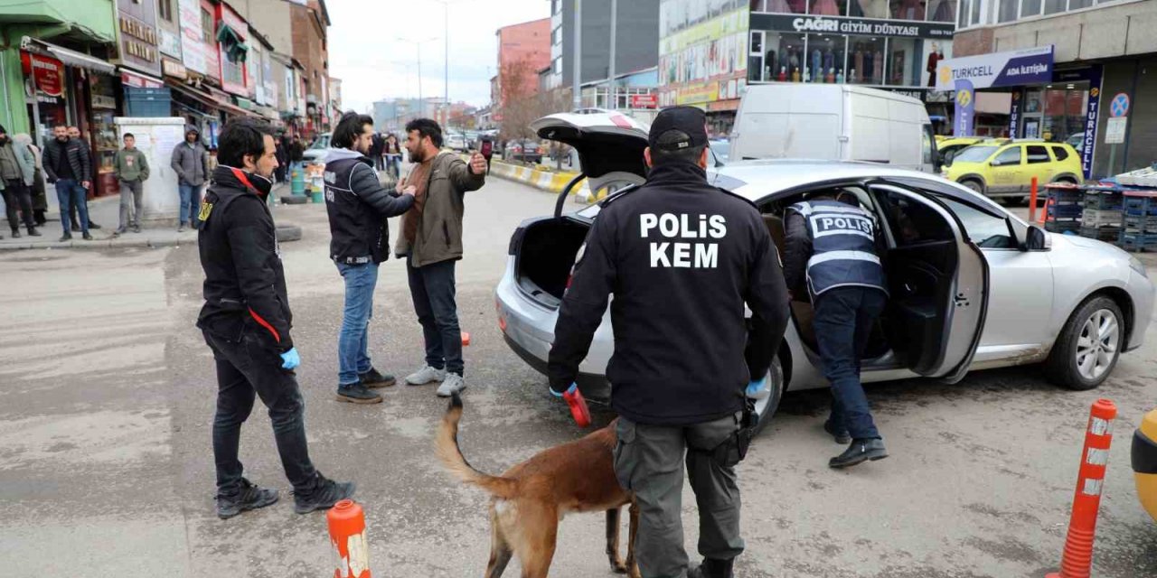Ağrı’da uyuşturucu ile mücadelenin dozu en üst seviyeye çıkarıldı