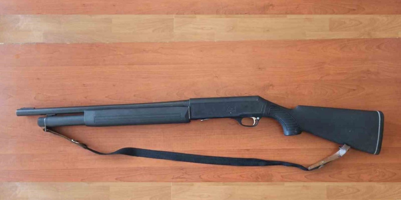 Kastamonu’da pompalı tüfekle evi kurşunlayan şahıs yakalandı