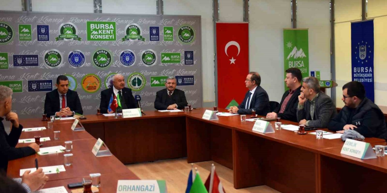Bursa’da Kent konseyleri ‘Deprem’ gündemi ile toplandı