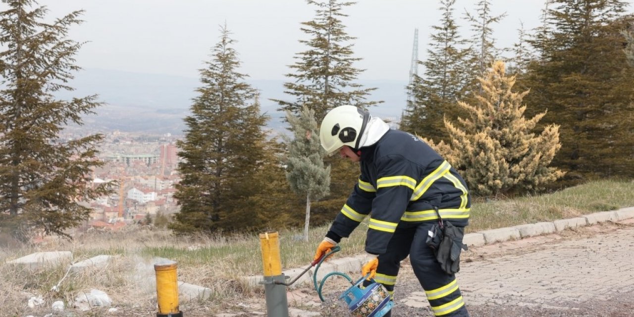 Nevşehir’de Ramazan için top atışı yapıldı