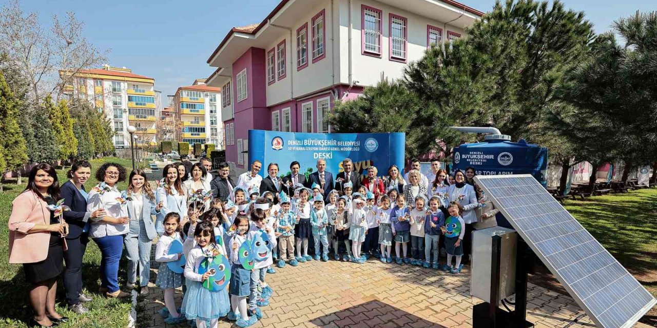 Minikler Dünya Su Günü’nü Başkan Zolan ile kutladı