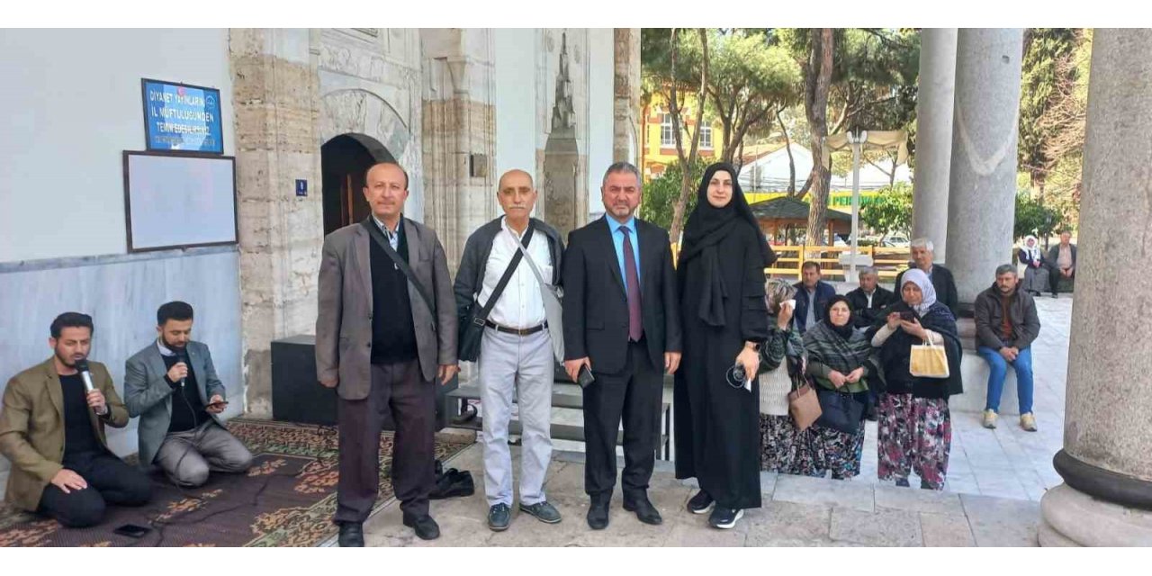 Aydın’dan kutsal topraklara 125 kişilik umre kafilesi uğurlandı