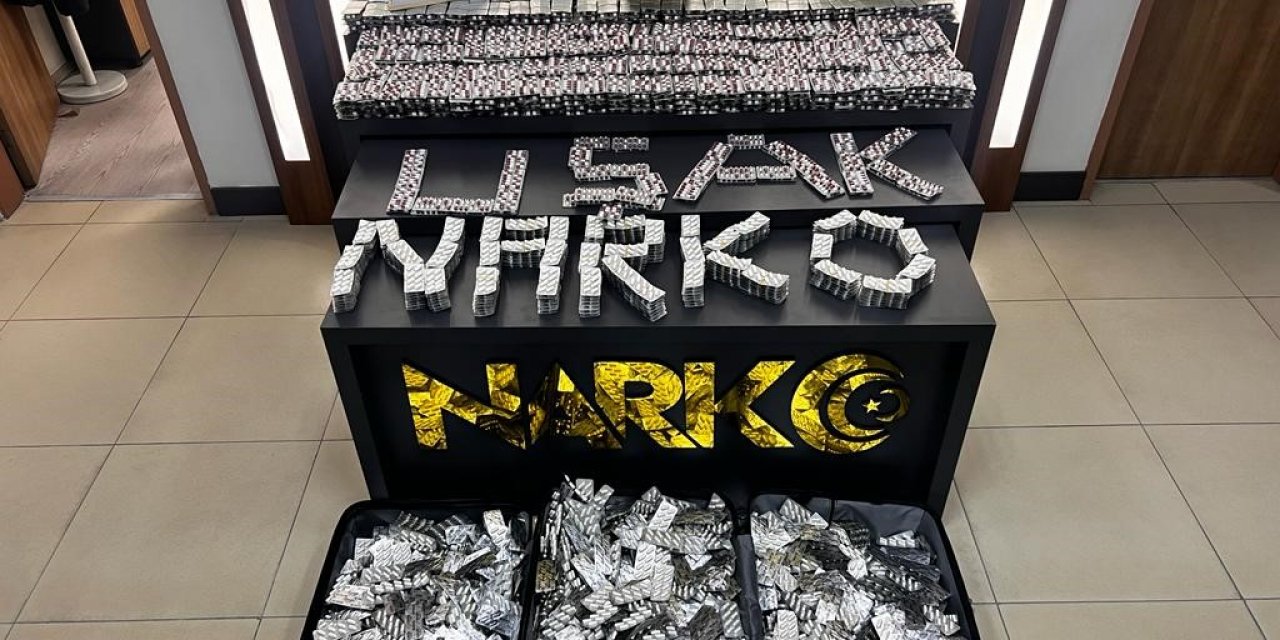 45 bin sentetik hapla yakalanan şüpheli tutuklandı